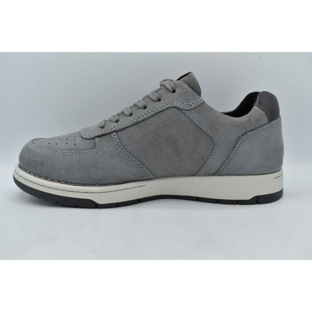 Born Mens Size 11.5‎ Captain Grey Distressed Leather Lace Up Sneakers Shoes - Picture 8 of 13
